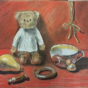 Чаепитие с мишкой