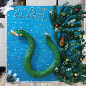Новогодняя поделка 2025 ЗмеЛя