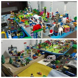 Мегаполис из Lego
