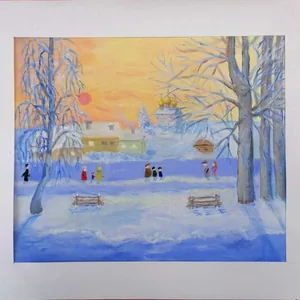 Морозное утро