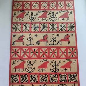Мезенская роспись