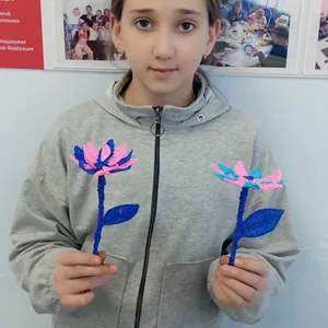 "Цветок для мамы".