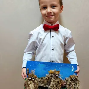 Ночь. Темнота. Совы вышли погулять.