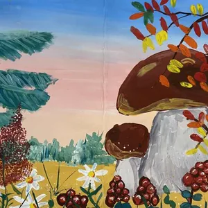 Грибная полянка
