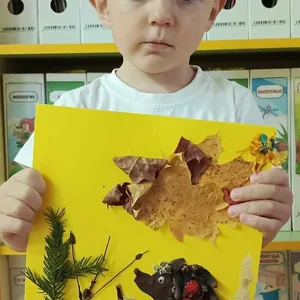 Ёжик в лесу