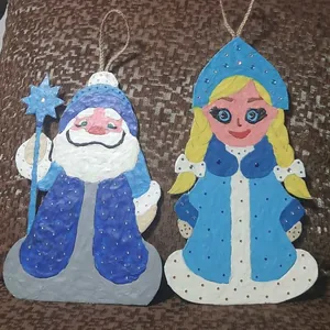 Дедушка Мороз и Снегурочка