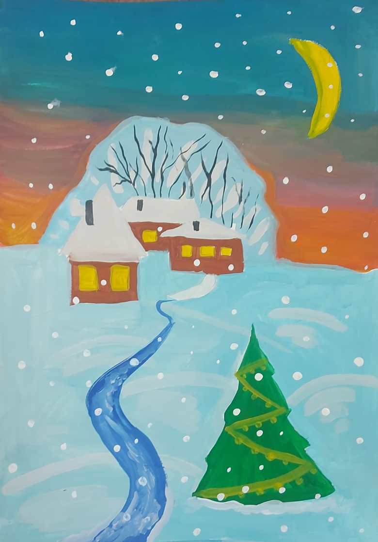 Зимний закат