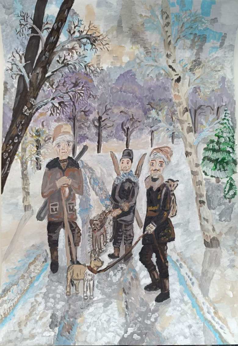 На зимнюю охоту