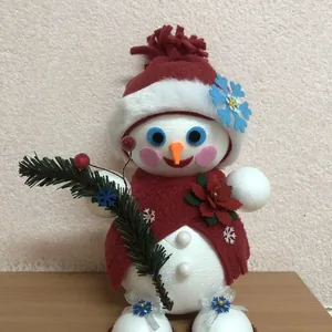 Весёлый снеговик