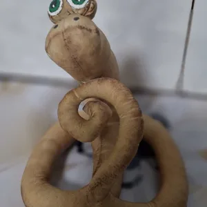 Кофейная новогодняя змейка