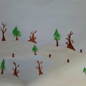 Маленькой елочке холодно зимой....