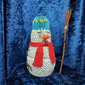 Весёлый снеговик