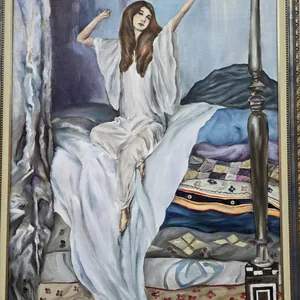 "Принцесса на горошине" холст,масло 60*100