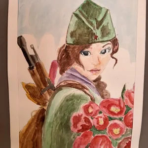 Рисунок "Разведчица"