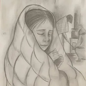 Зимний вечер блокады