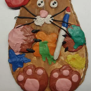 Кот-художник