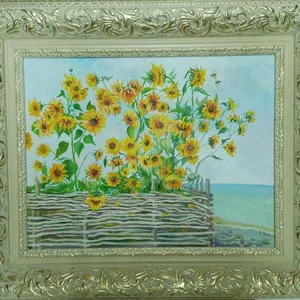 "На Кубани". Масло.
