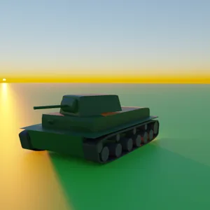 Легендарный советский тяжёлый танк КВ-1 (Клементий Ворошилов)