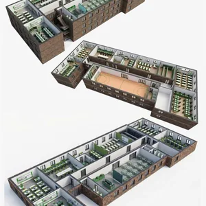 Проект школы в программе Archicad