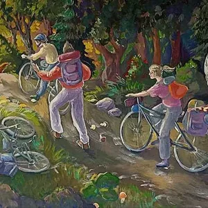 Прогулка на велосипедах
