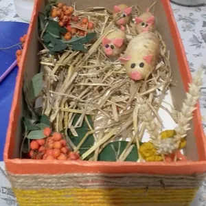 У бабы в деревне