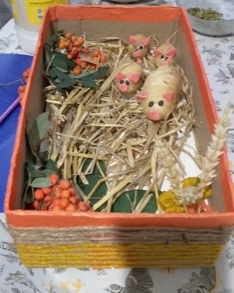 У бабы в деревне