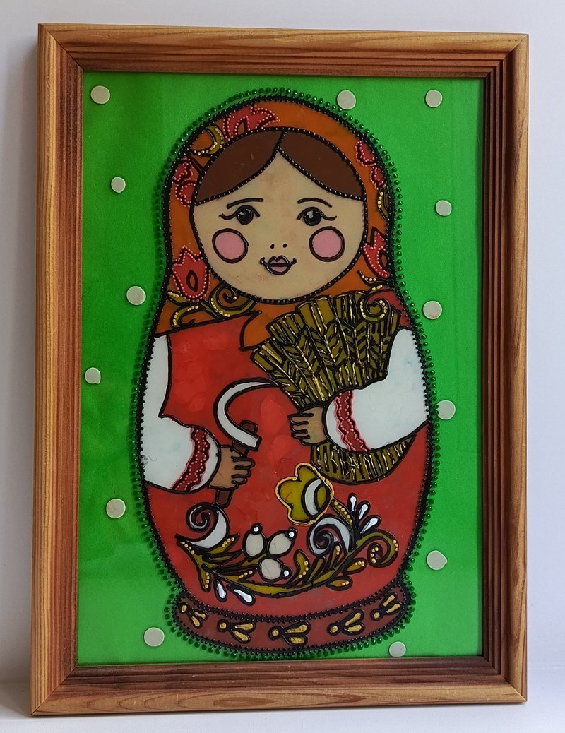 Матрёшка - душа России.