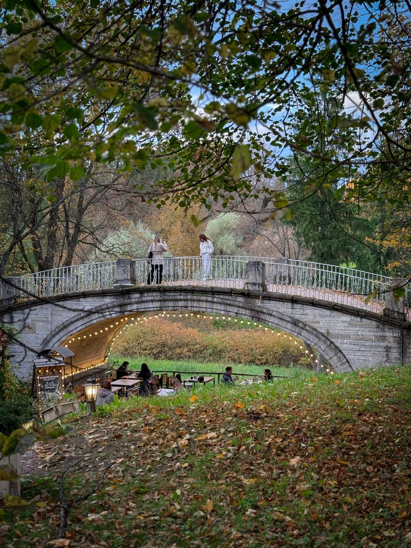 Осень в Павловске