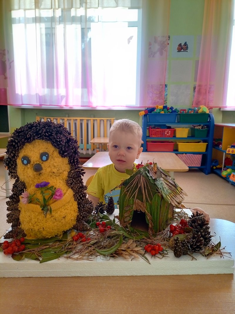 В гостях у ёжика