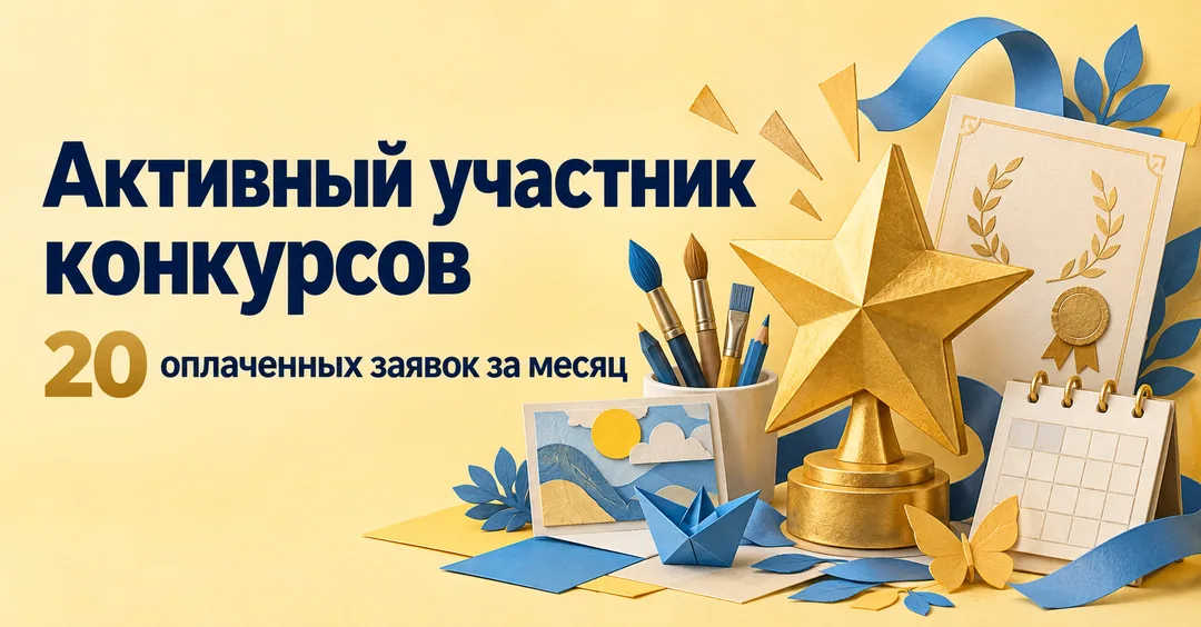 Активный участник конкурсов