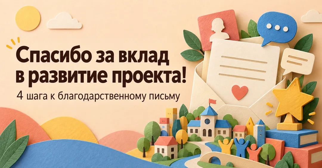 Вклад в развитие проекта